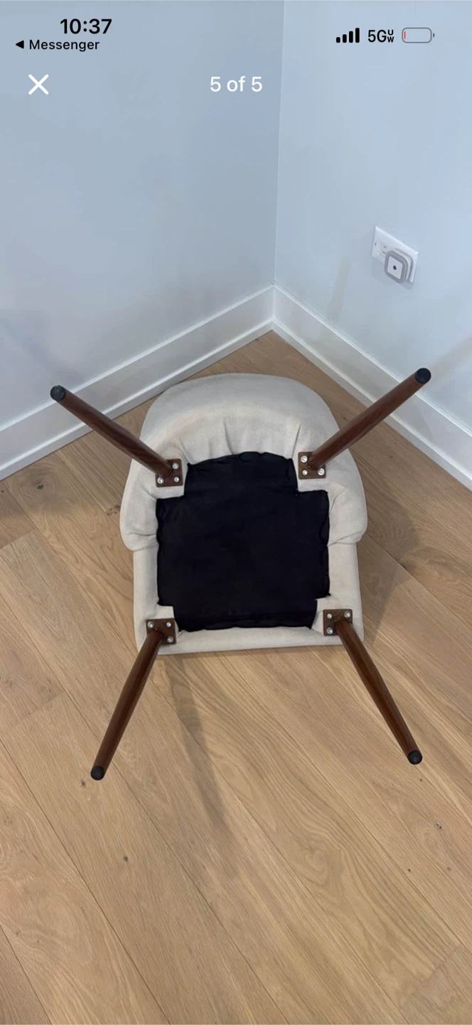 4 chair used. As seen in pictures - photo 4