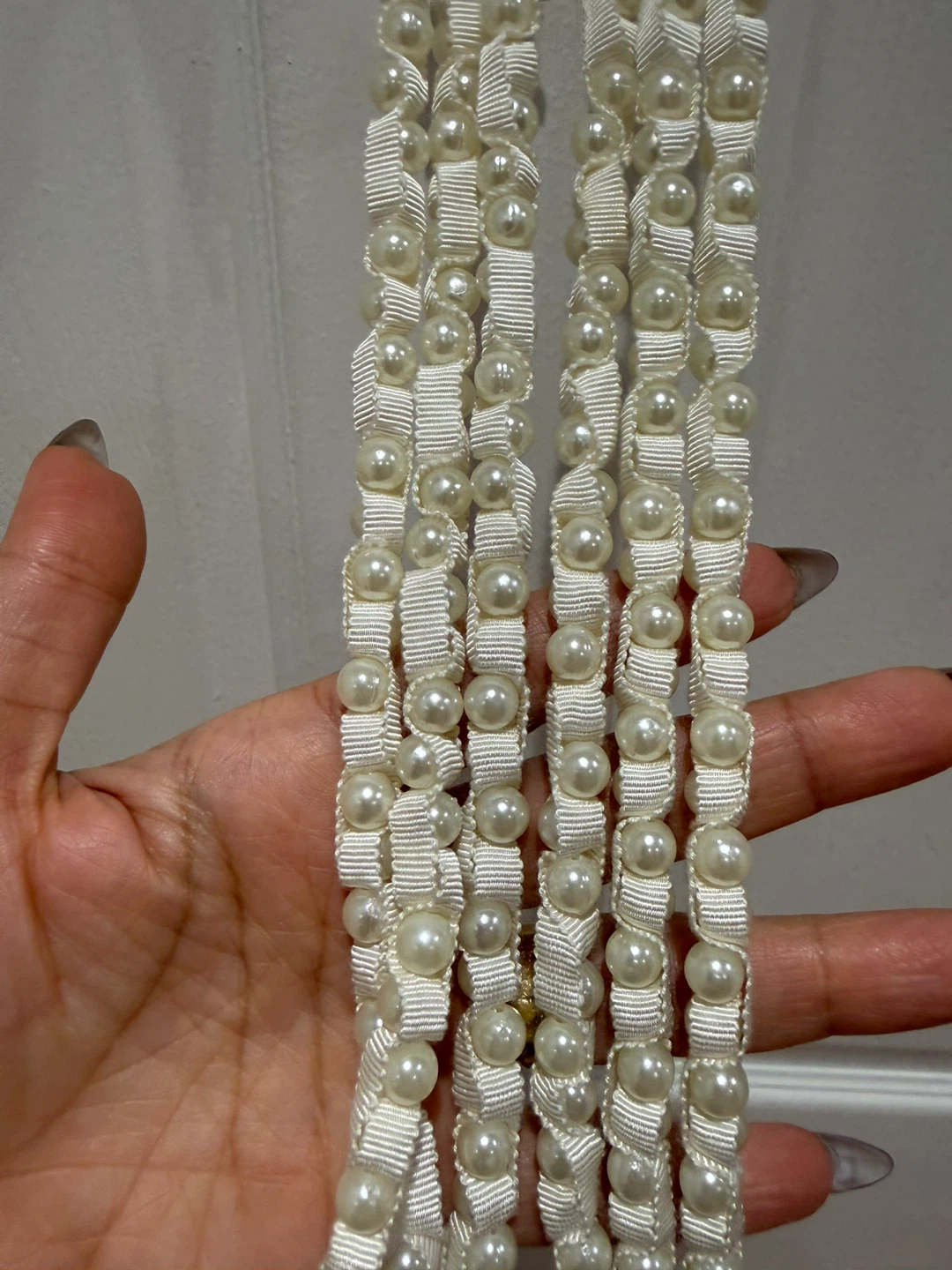 White Pearl belt