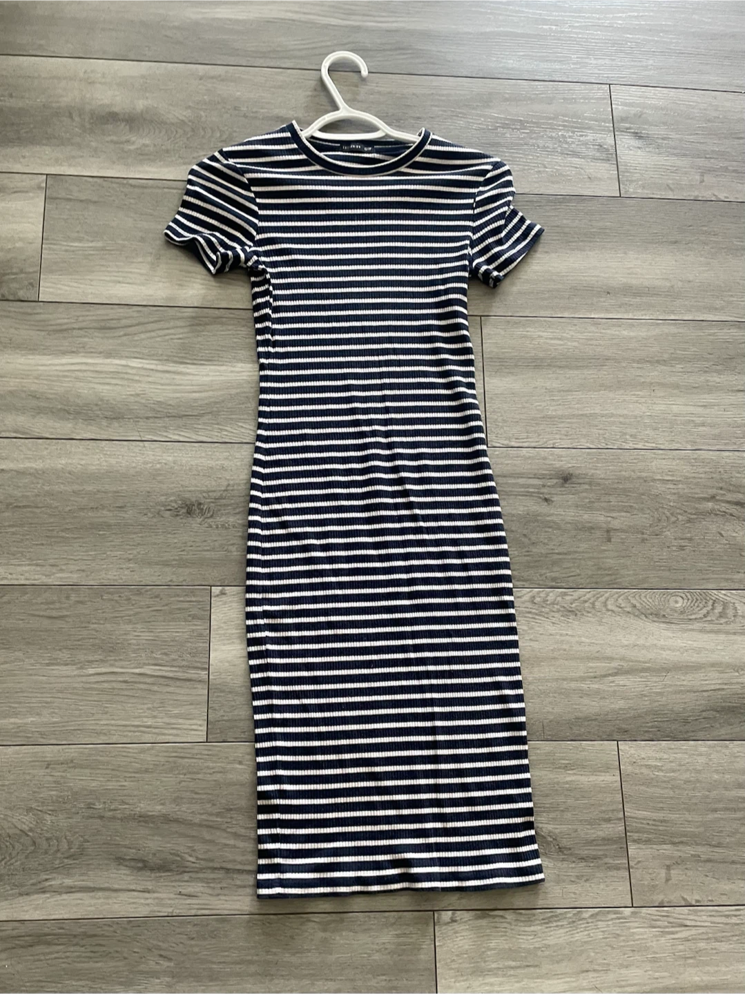 Striped Ribbed Dress - photo 5