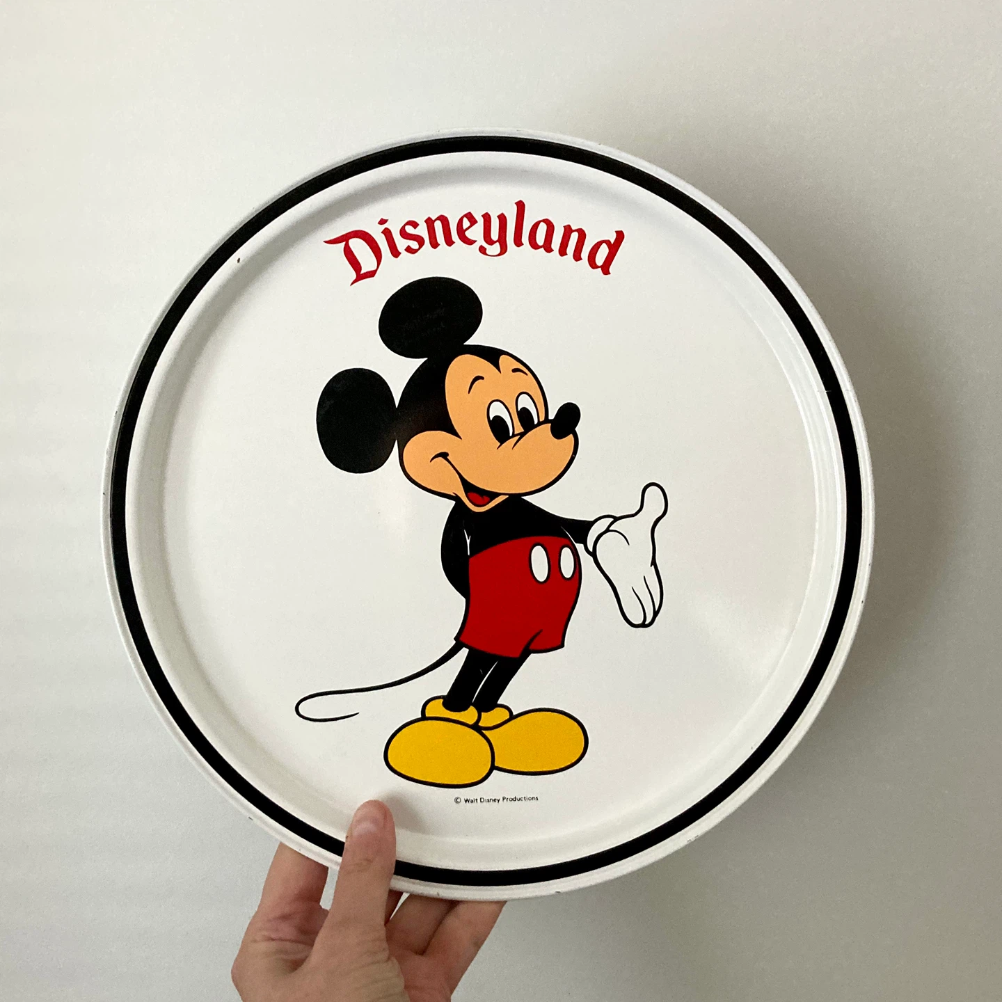 Vintage 1970s Disneyland Tin Tray
