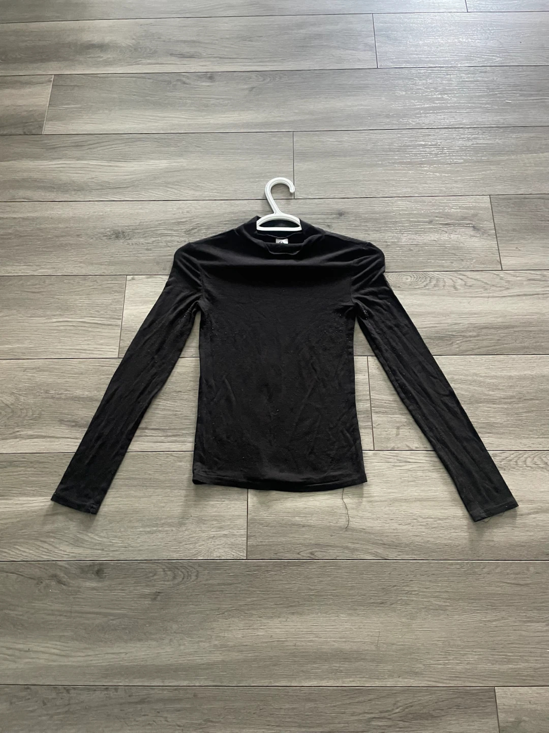 Black Mock Neck Long Sleeve - photo 4