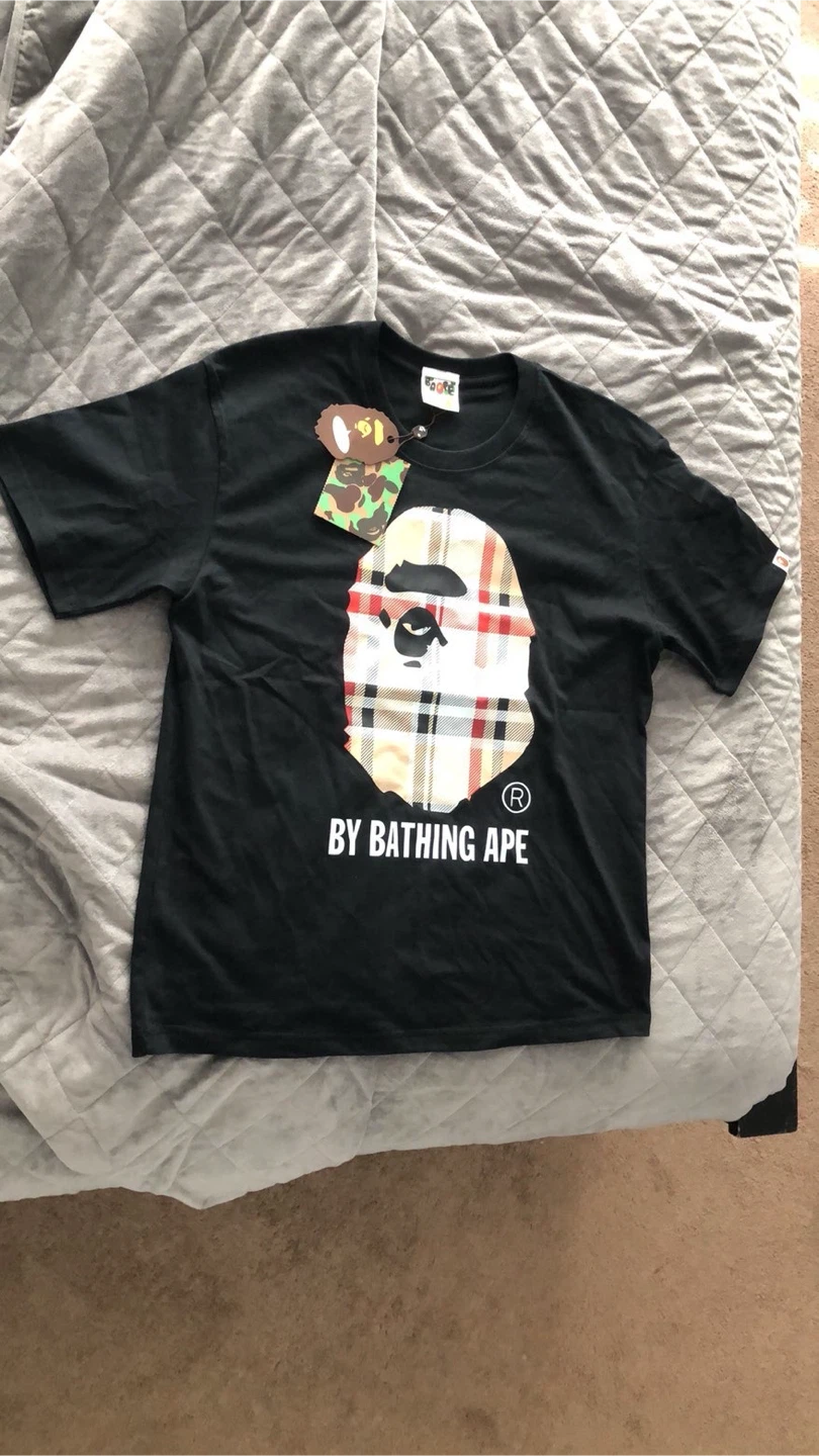 BAPE "BY BATHING APE" Black T-Shirt