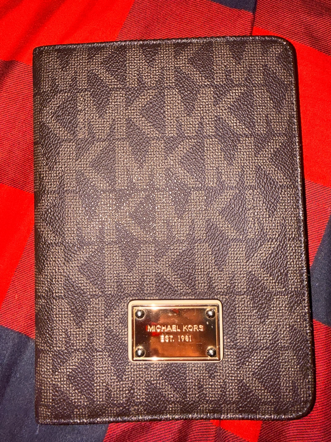 Michael Kors "MK" Monogram iPad Mini Case