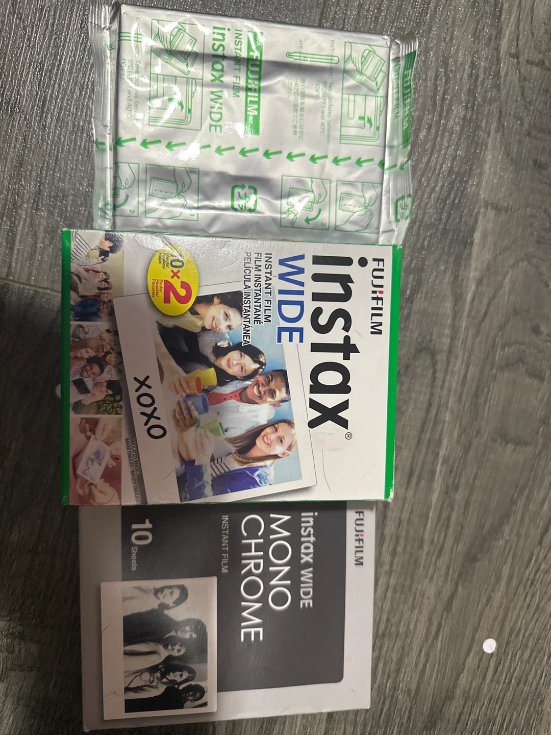 Fujifilm Instax Film Bundle (Wide & Mini)