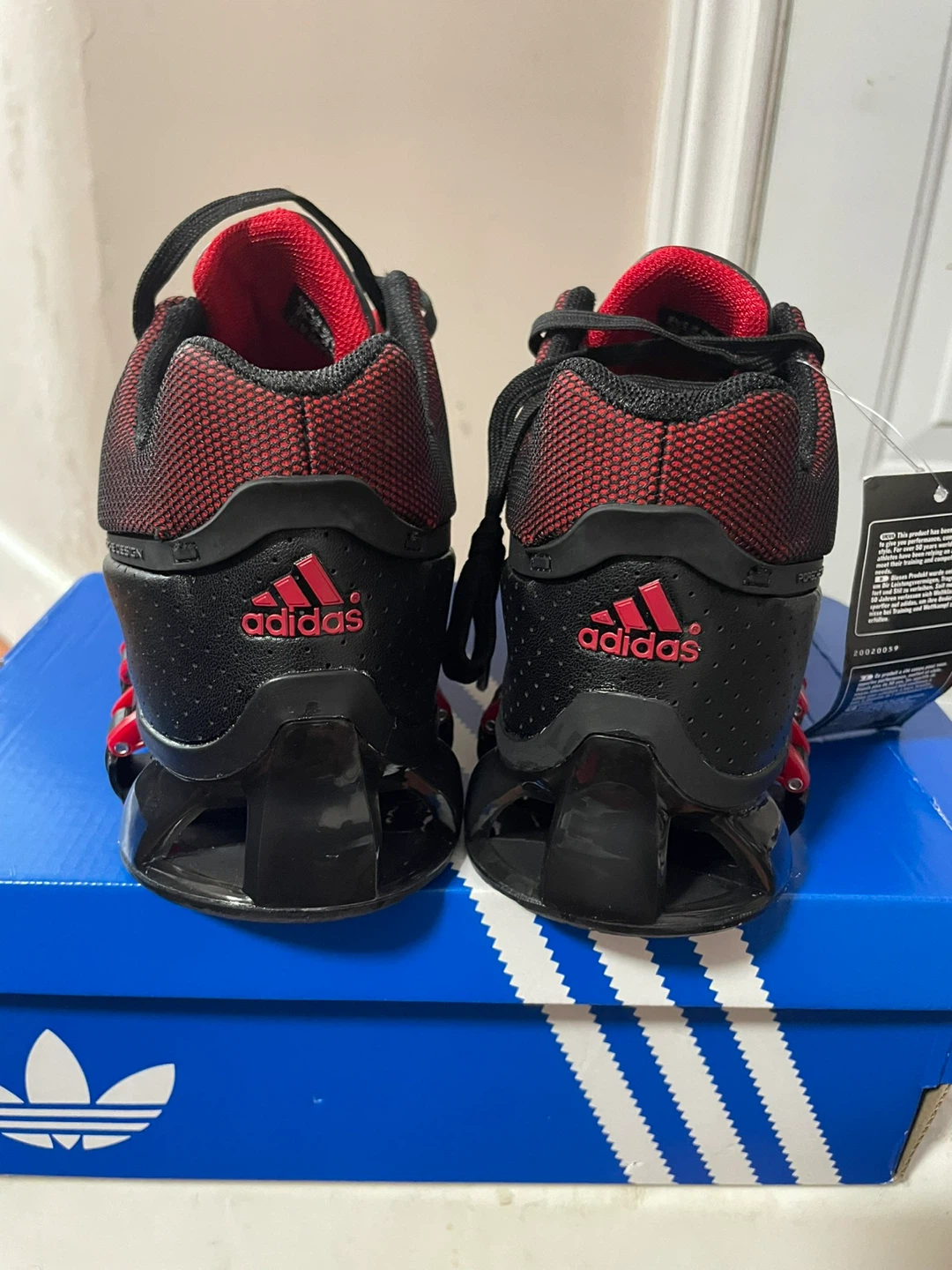 Adidas Porsche Design Black Red Running Shoes - photo 4