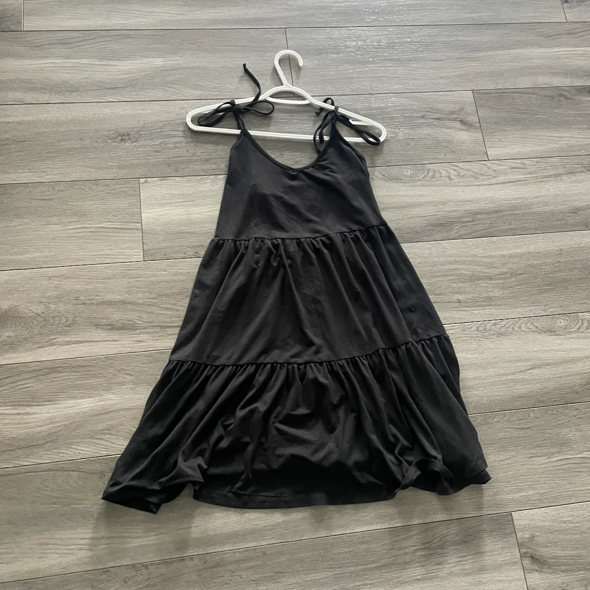 Black Tiered Sundress