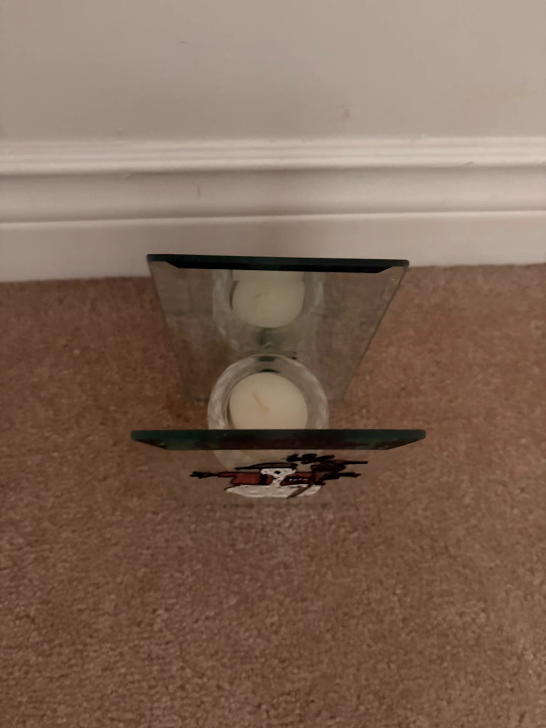 Glass Tealight Holder - photo 3