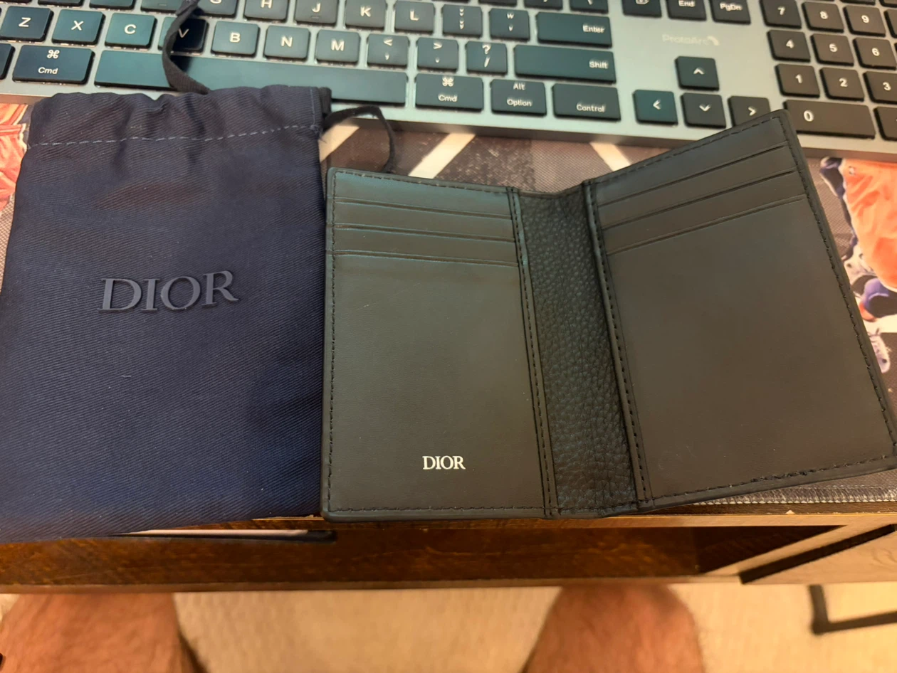 Dior Card Holder with Pouch - photo 2