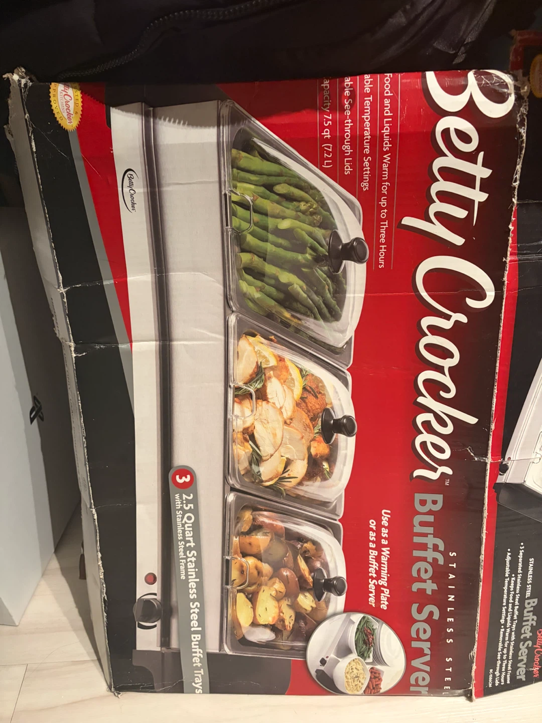 Betty Crocker Stainless Steel Buffet Server
