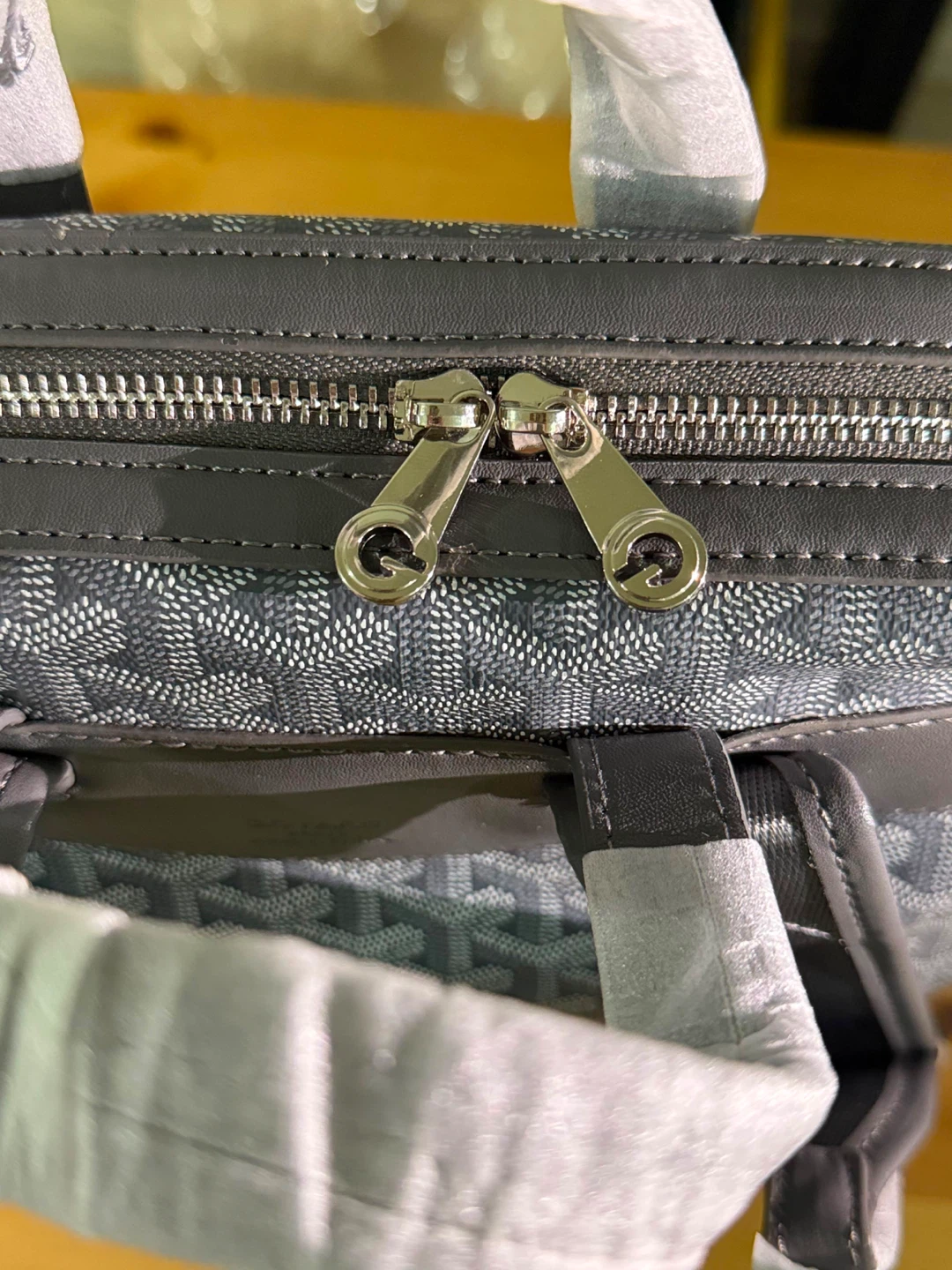 grey backpack - photo 5