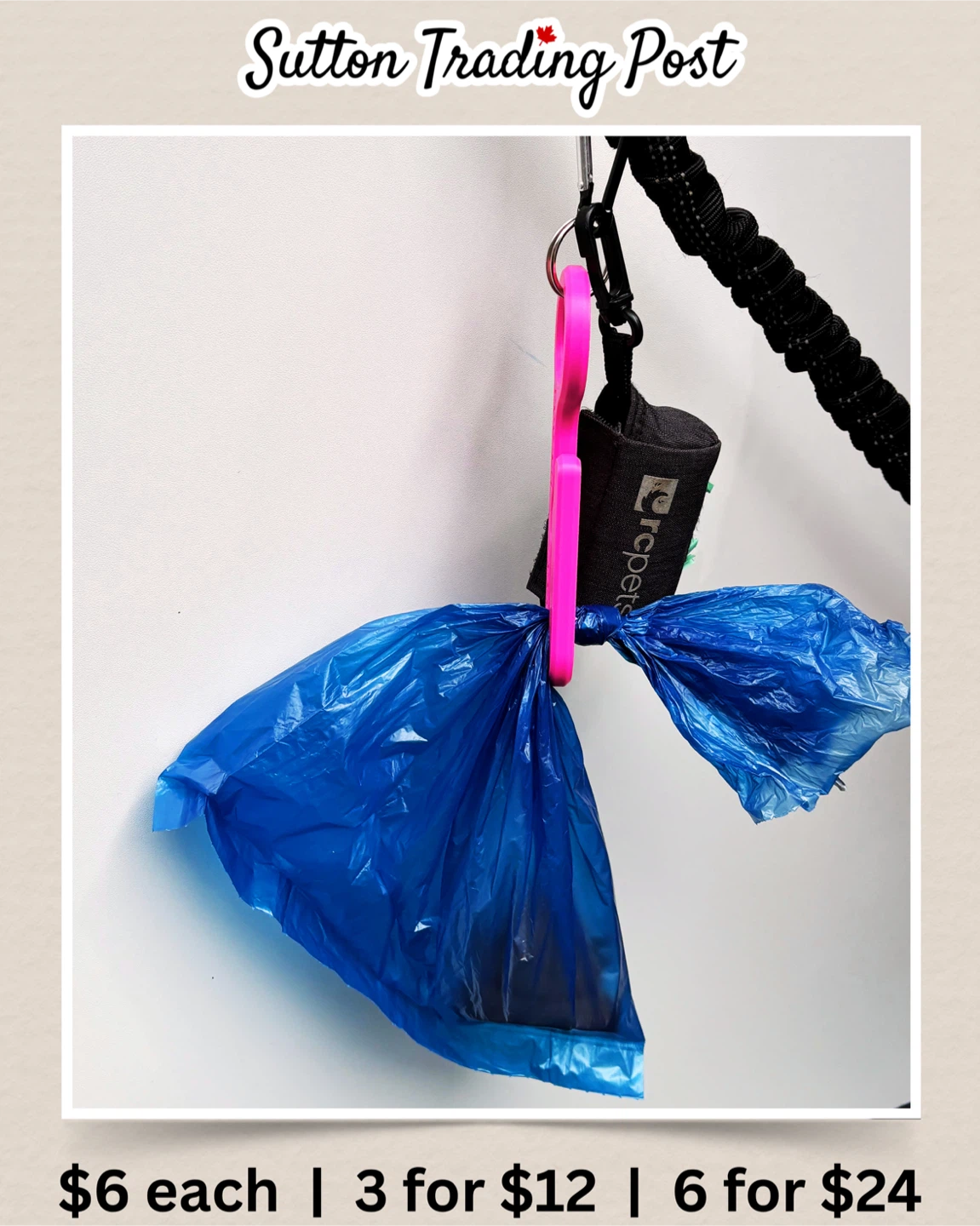Hands-Free Dog Poop Bag Holder – $6 - photo 2