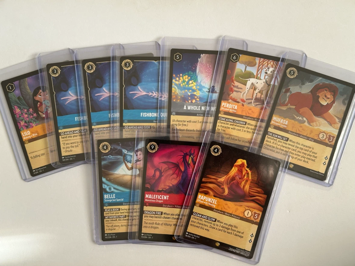 Disney Lorcana Trading Card Game Cards