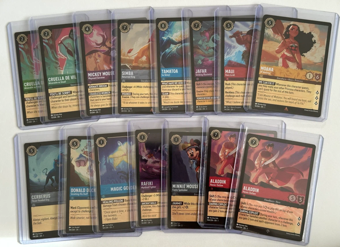 Disney Lorcana Trading Card Game Cards - photo 3