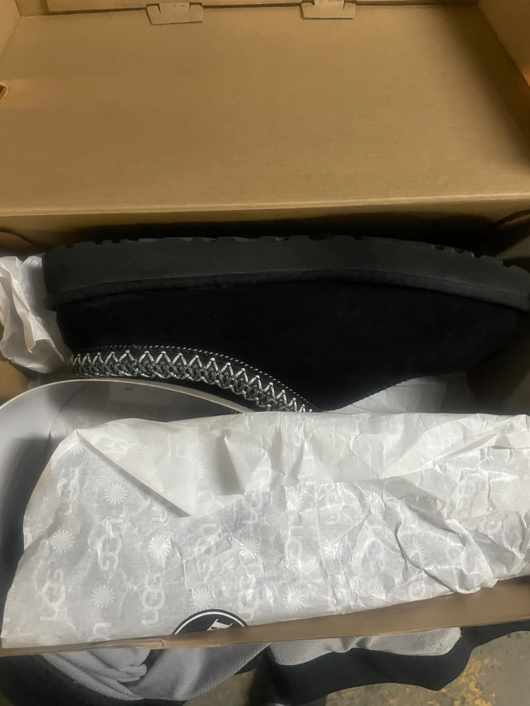 UGG Black Suede Slippers - photo 3