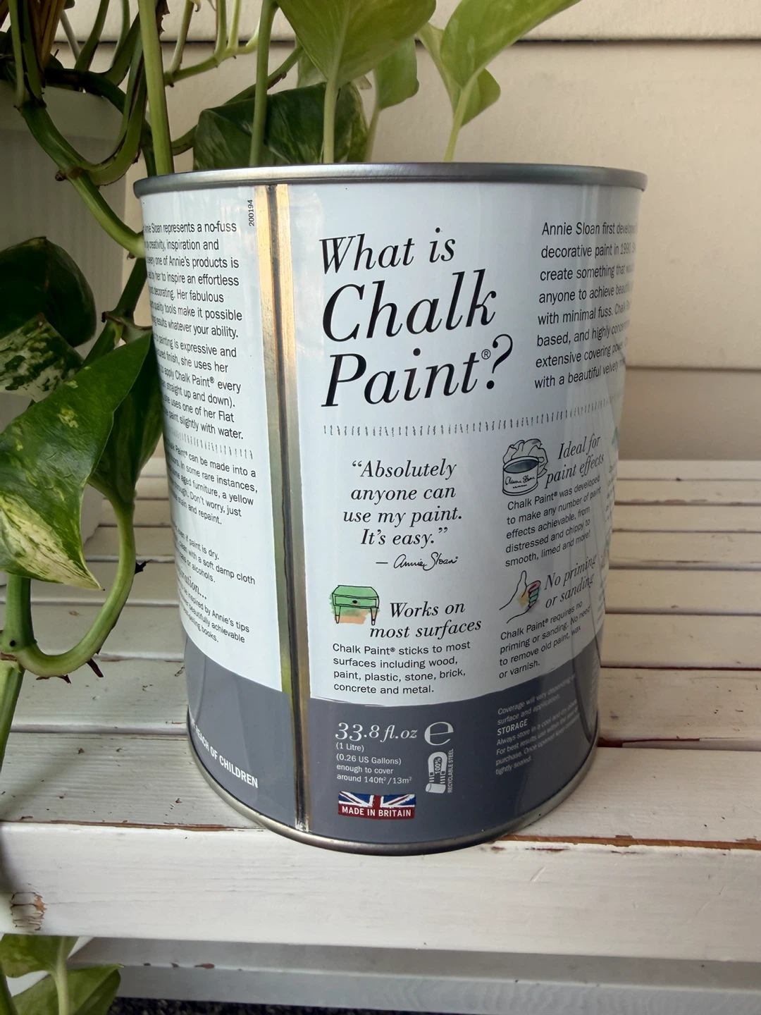 ANNIE SLOAN CHALK PAINT – 1 LITRE – FLORENCE - photo 2