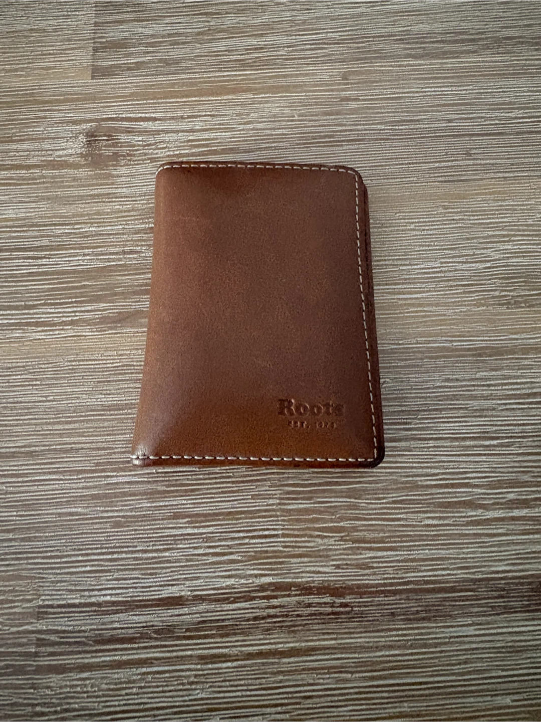Roots Leather Bifold Wallet