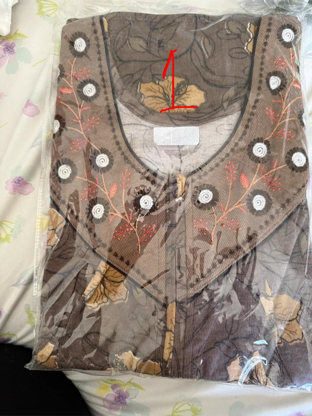Asian Queen Nighty XXL Pink Floral