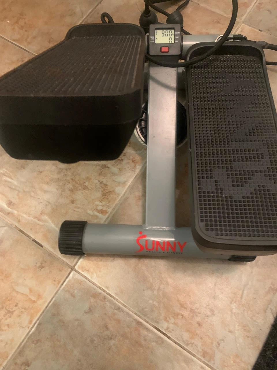 Sunny Health & Fitness Stepper with Resistance Bands - photo 2