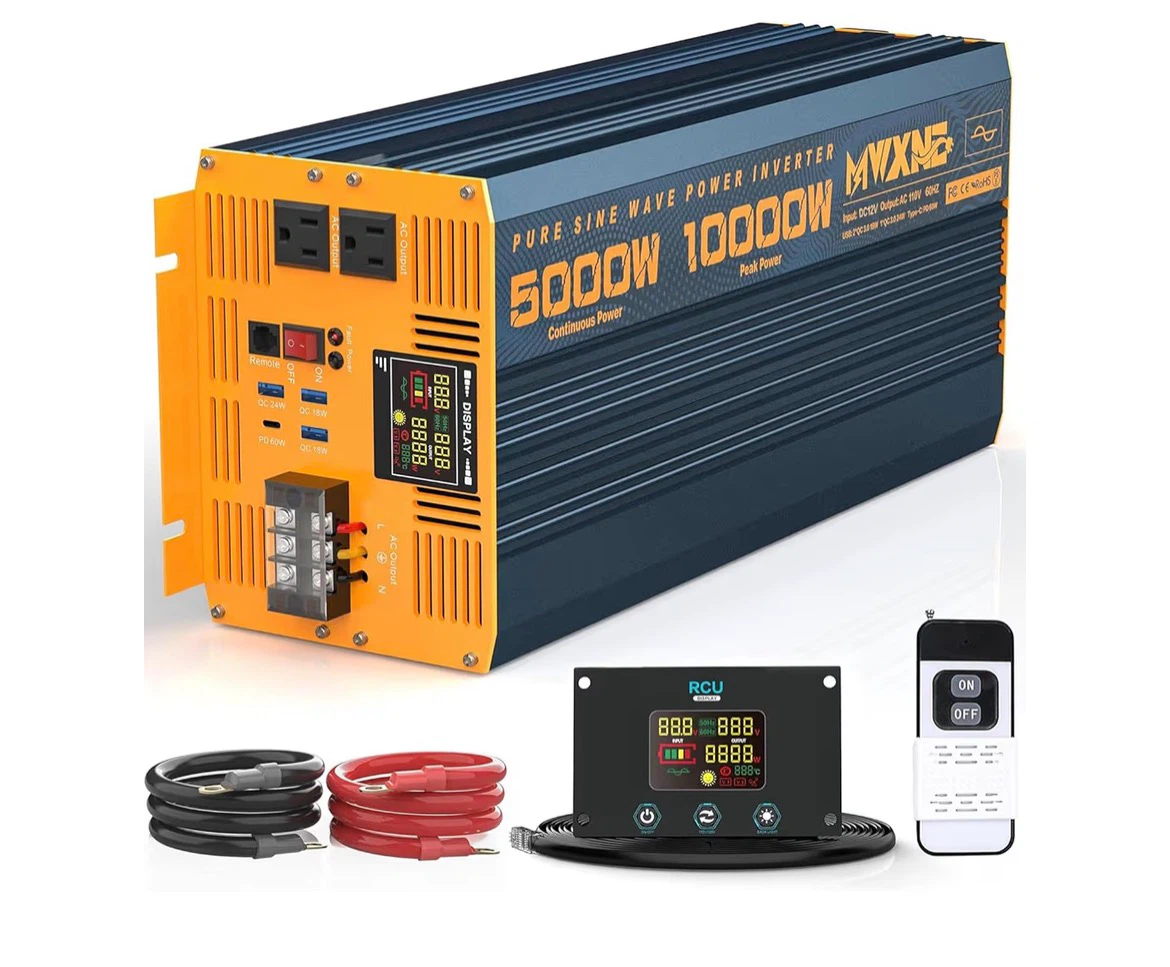 5000W 12V Pure Sine Wave Power Inverter