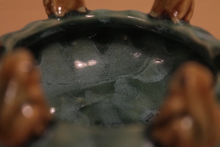 Ceramic Frog Trinket Dish - photo 4
