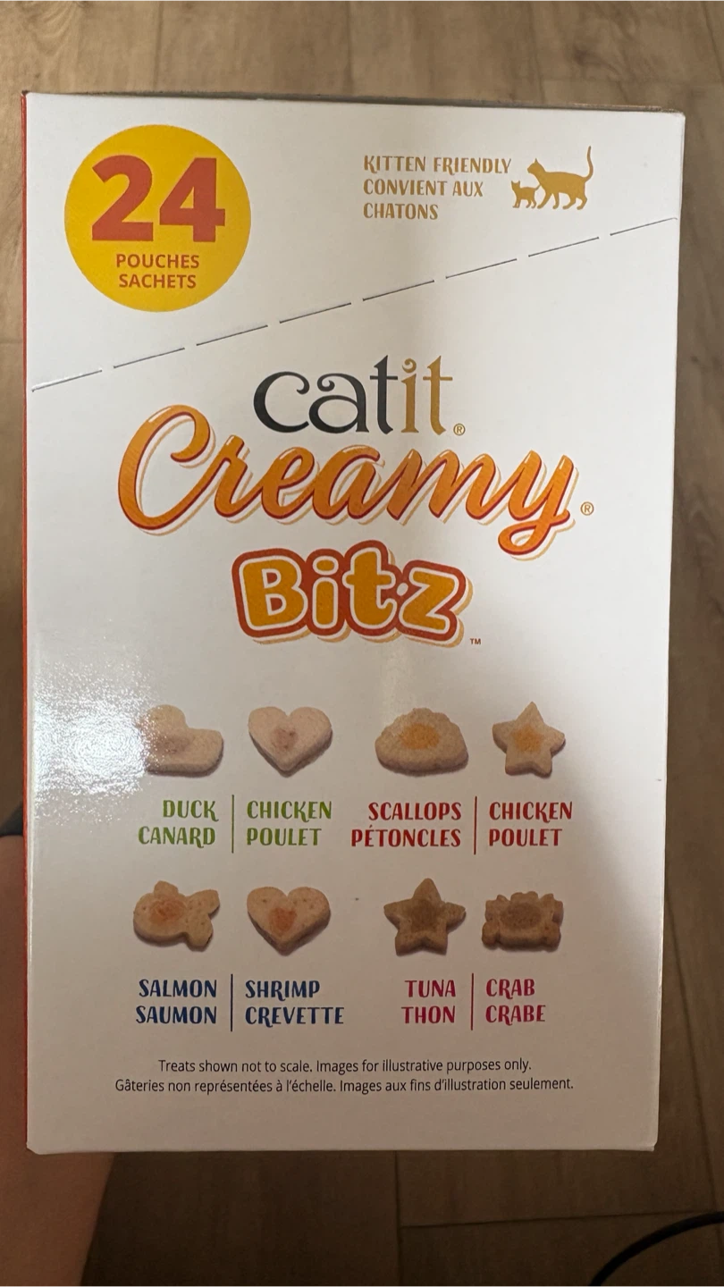 Catit Creamy Bitz Mega Mix - 24 Pouches - photo 3