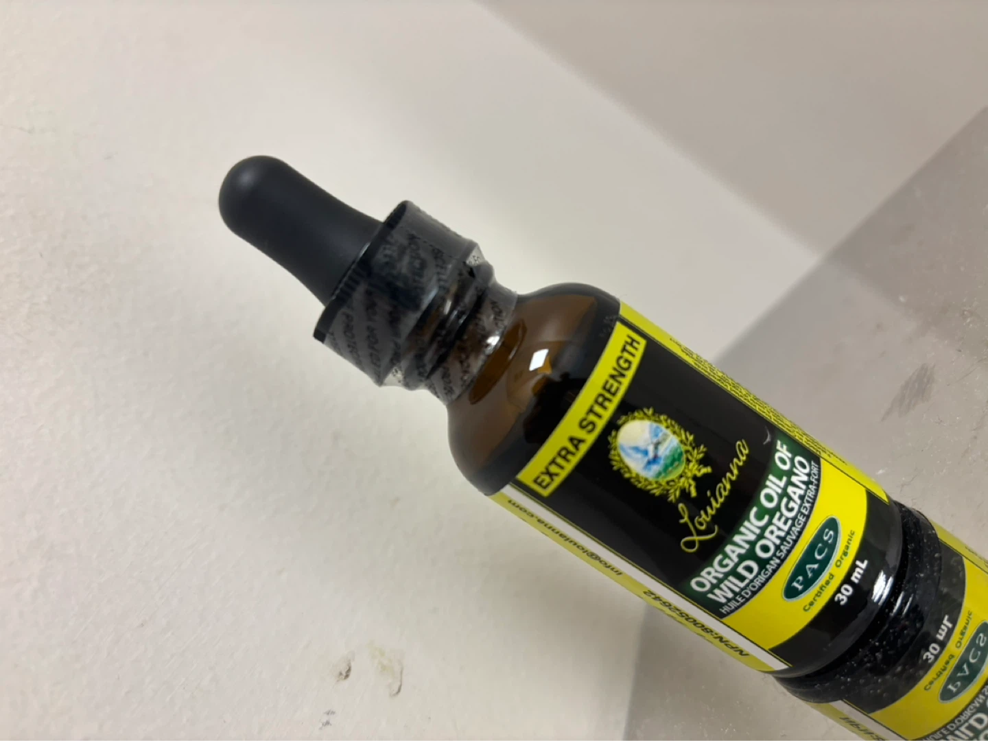 Louianna Organic Wild Oregano Oil Extra Strength 30 mL