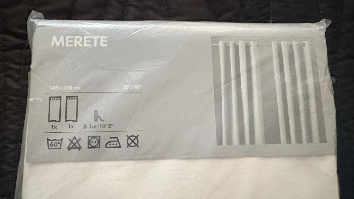 IKEA MERETE Curtains - photo 2