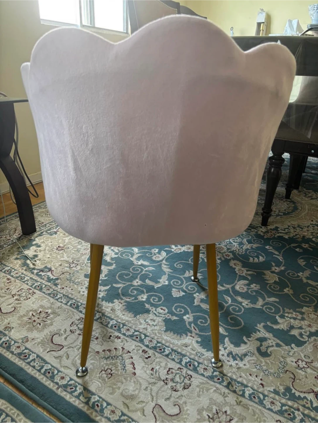 Pink Vanity Shell Chair - photo 4