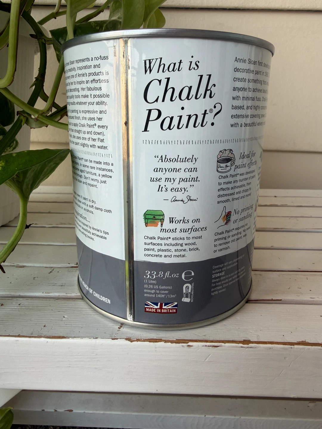 Annie Sloan Chalk Paint - 1 Litre - Scandinavian Pink - photo 2
