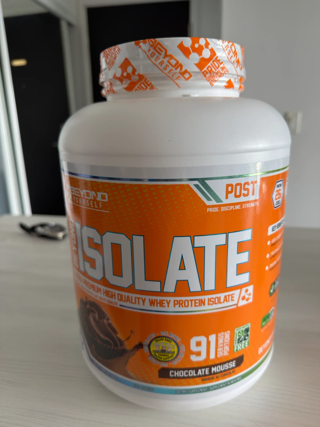Beyond Yourself Isolate Chocolate Mousse Protein Powder