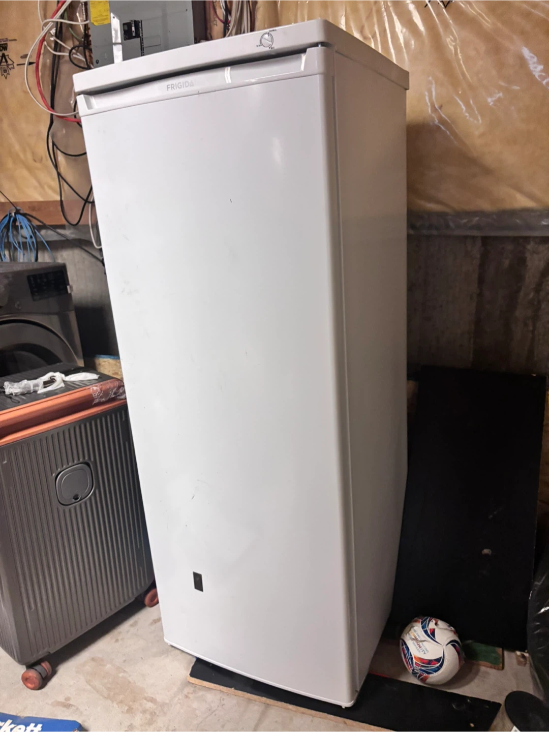 Frigidaire White Upright Freezer