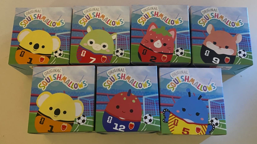 Squishmallows- World Cup 7 total
