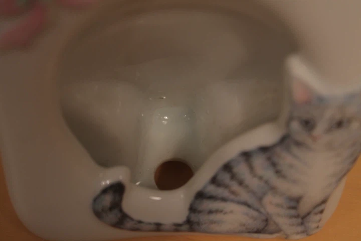 Ceramic Cat and Bow Design Picture Frame - photo 5
