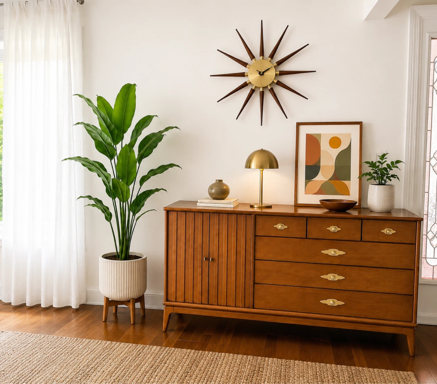 Mid century modern dresser/ credenza