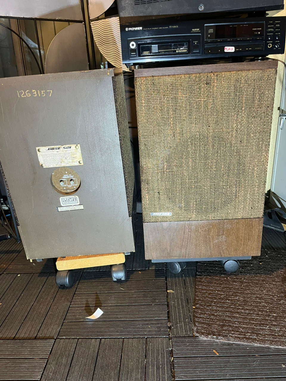Boss stereo speakers