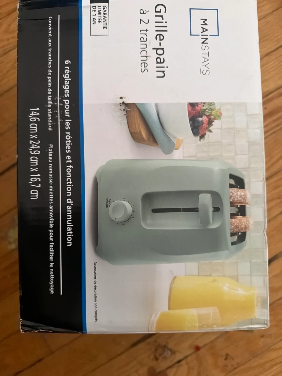 Mainstays 2-Slice Toaster