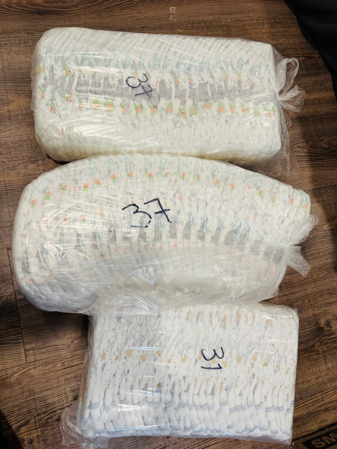 Baby Diapers Size 37 & 31