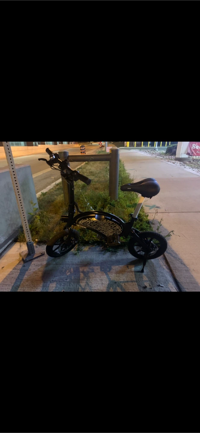 Black Electric Bicycle - photo 2