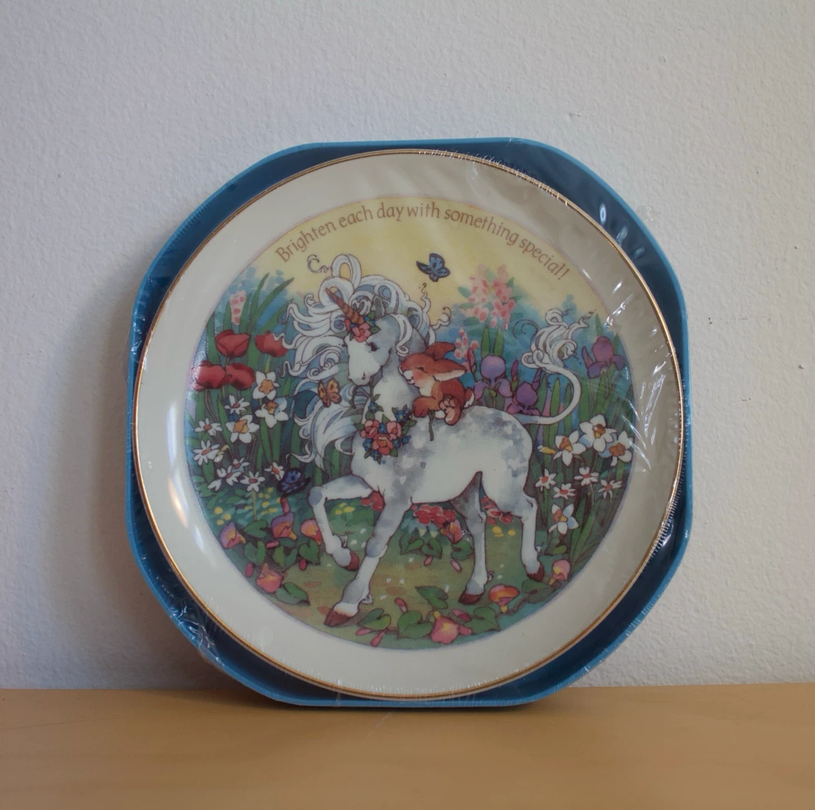 Cherished Memories Unicorn Plate (sealed)