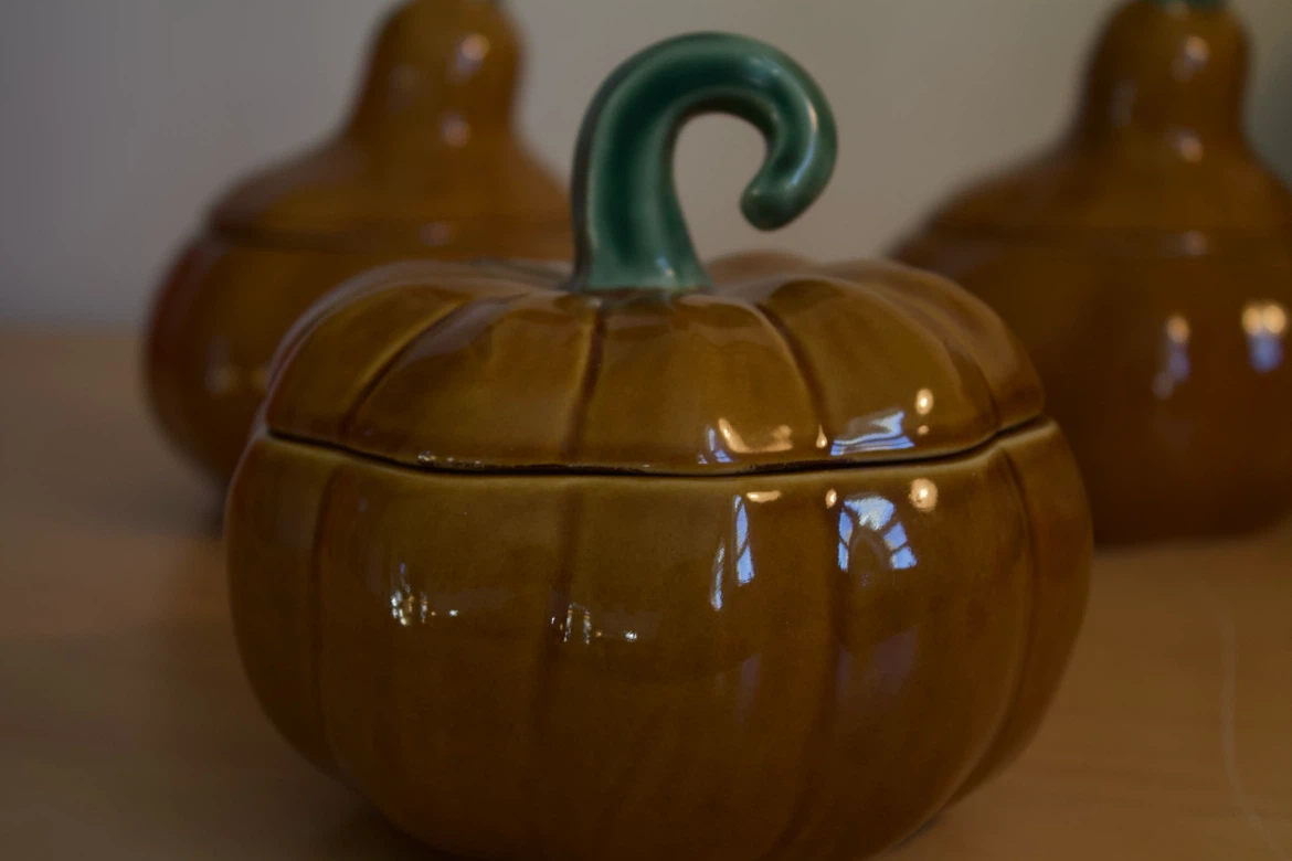 Williams Sonoma Gourd Bowls with Lids - photo 3