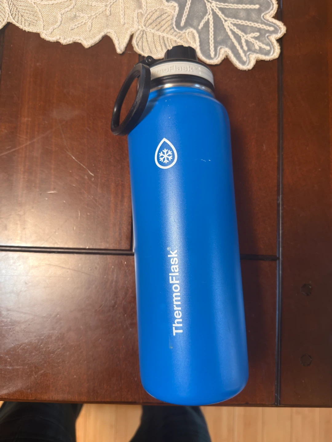 ThermoFlask Blue 40oz Water Bottle