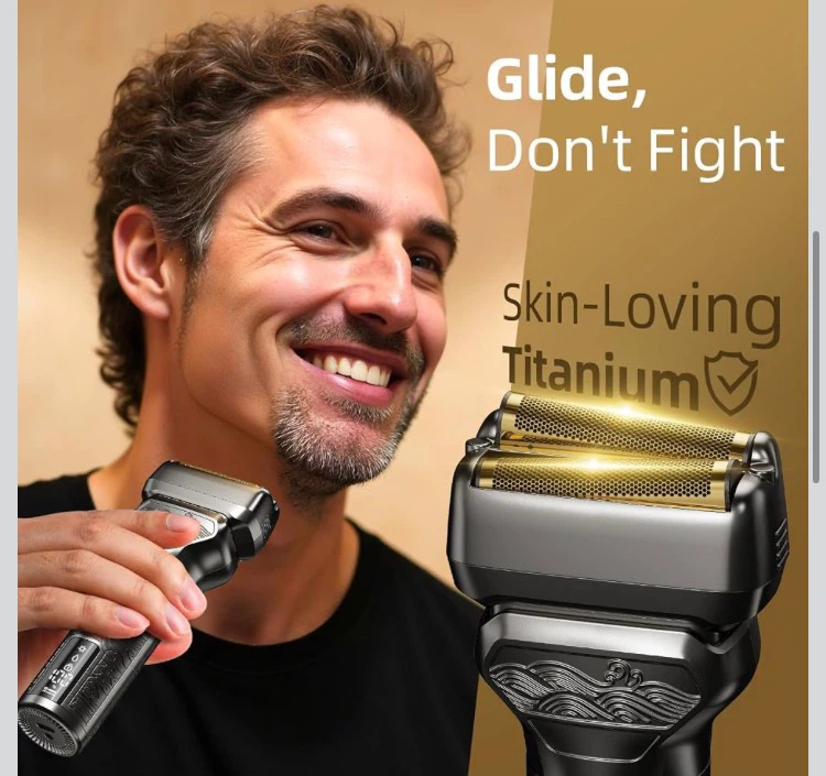2-in-1 Trim & Shave Comb Electric Shaver - photo 3