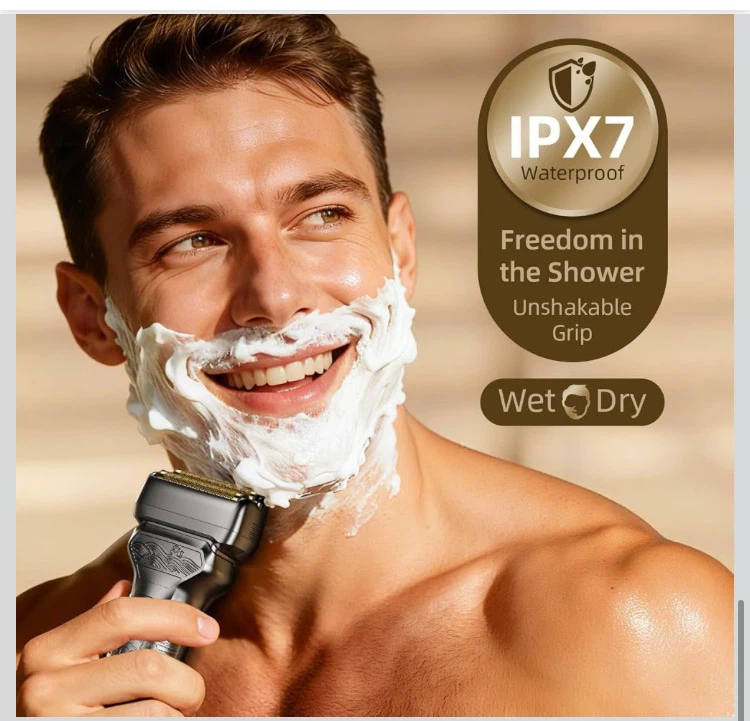 2-in-1 Trim & Shave Comb Electric Shaver - photo 5