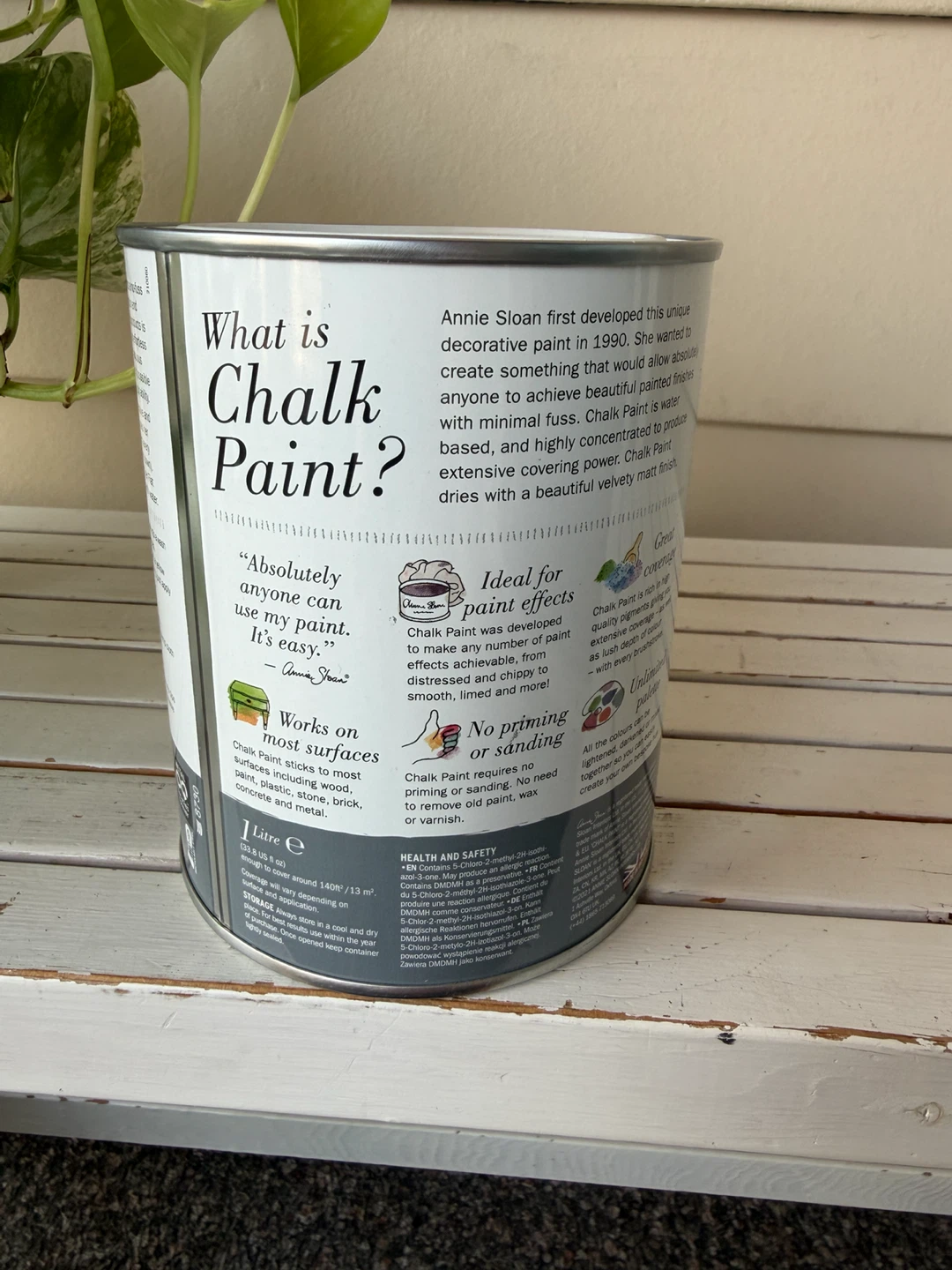 Annie Sloan Chalk Paint - 1 Litre - Aubusson Blue - photo 2