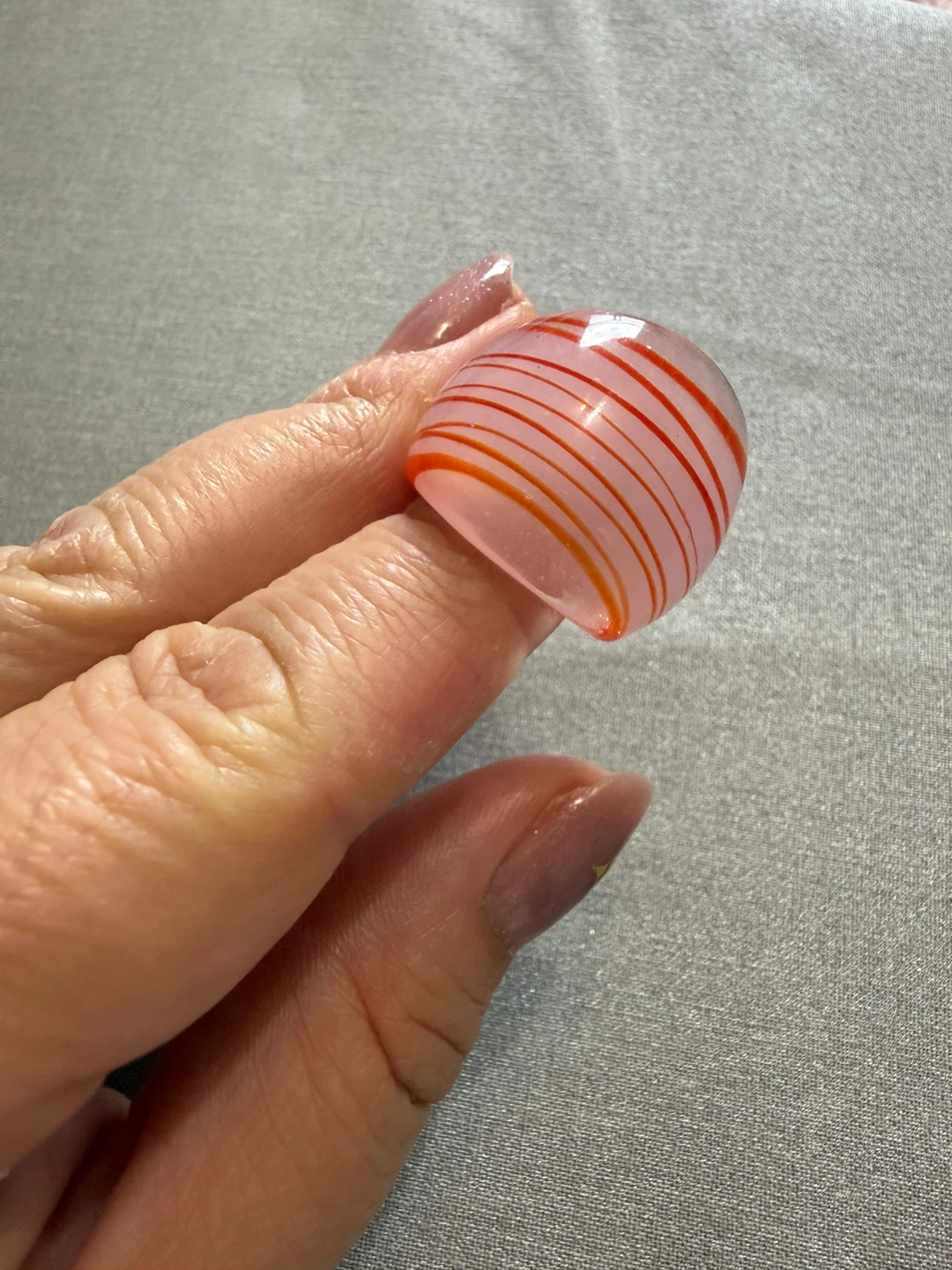 Glass Swirl Ring