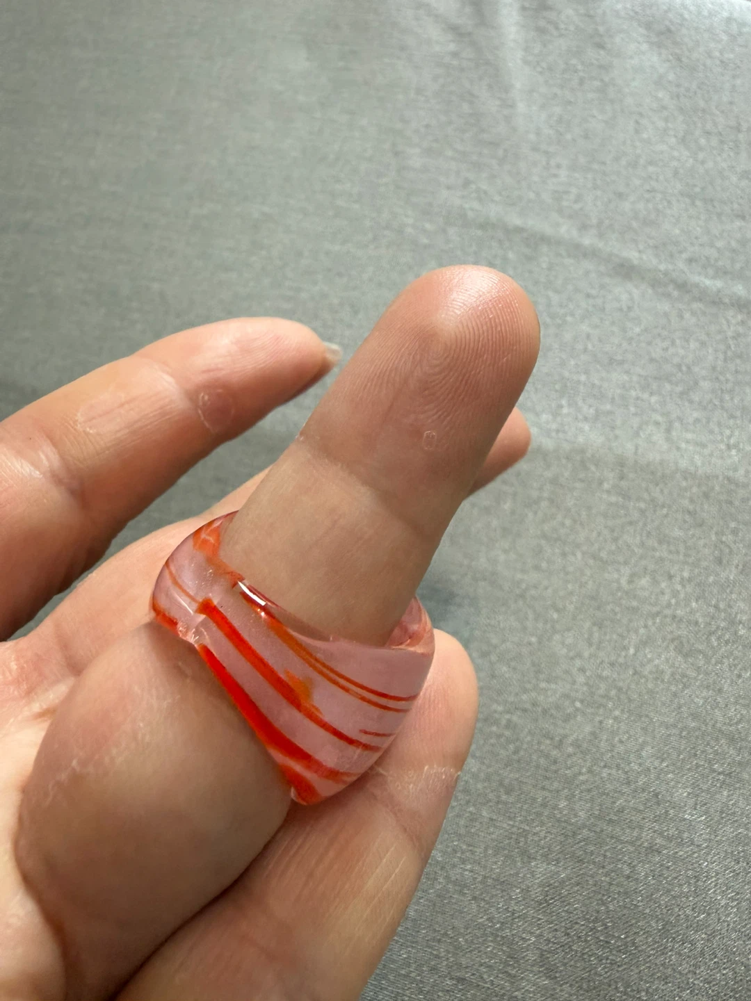 Glass Swirl Ring - photo 3