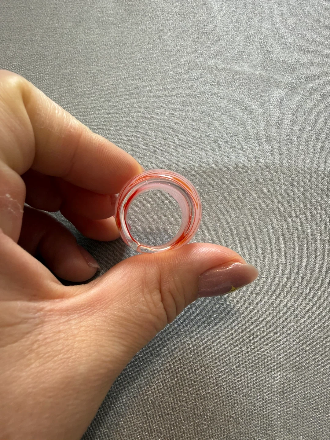 Glass Swirl Ring - photo 4