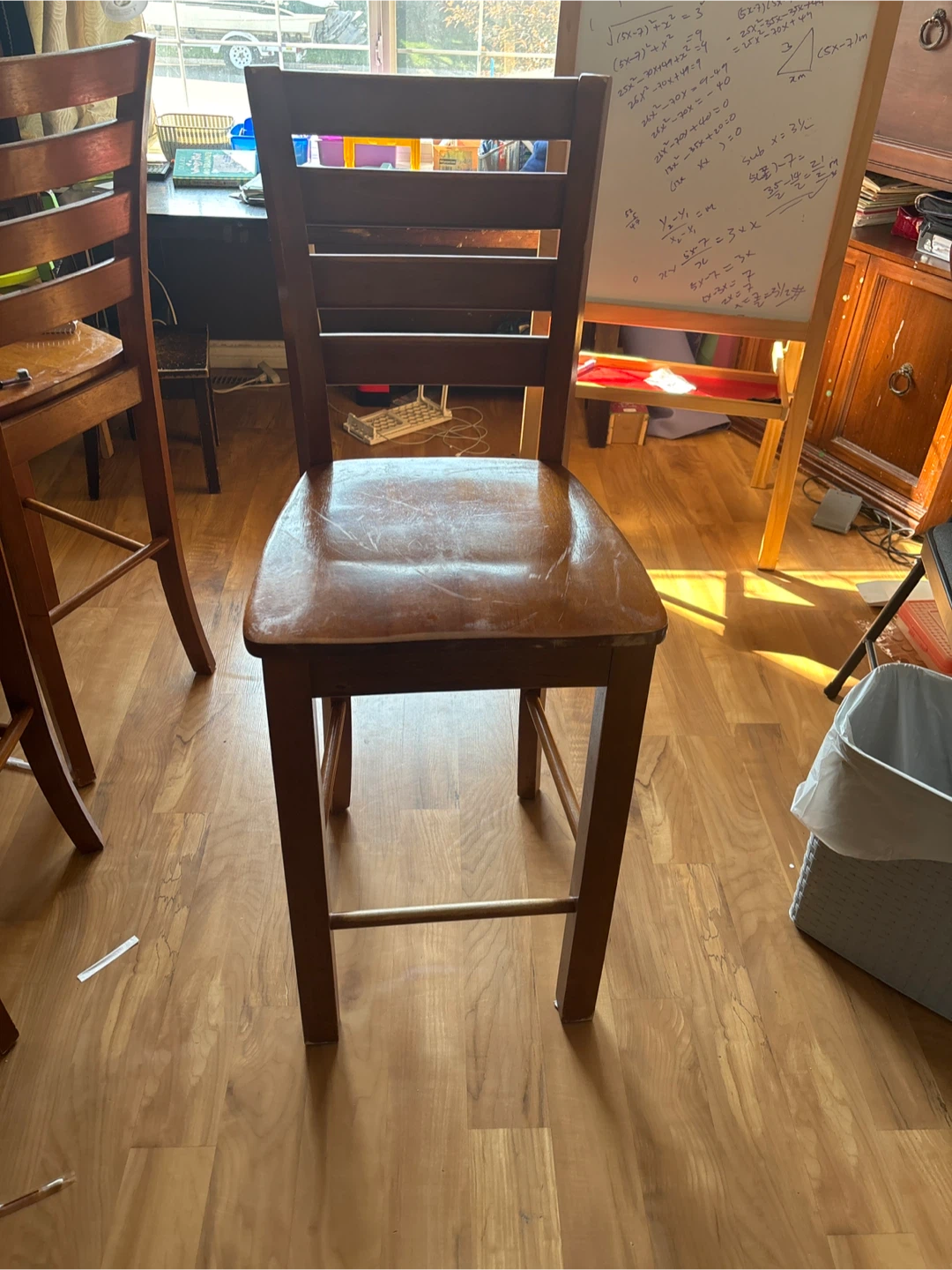 3 Wooden Bar Stool can be sold separately