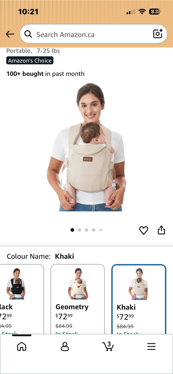 Newborn Baby Carrier - photo 2
