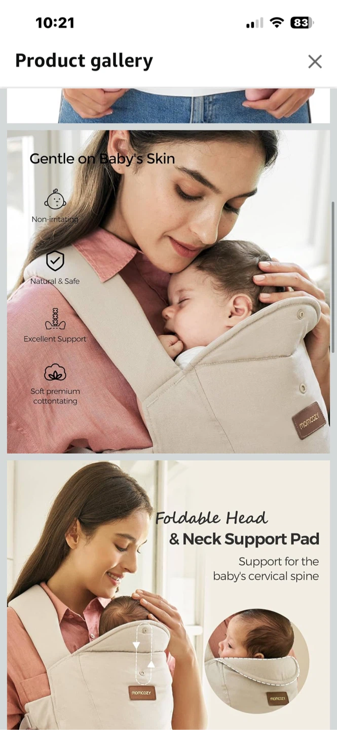 Newborn Baby Carrier - photo 3